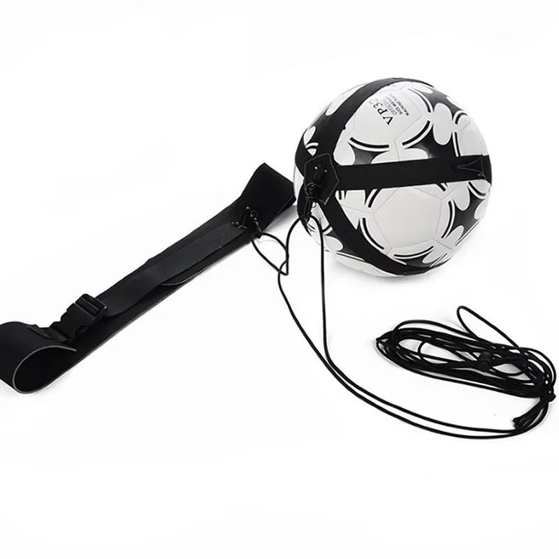 Football Dribbling Belt Training Equipment with Rope Bag Rebound Practice Belt for Ball Control And Soccer Skills Improvement