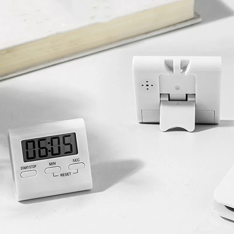 Magnetic Kitchen Gadget Digital Kitchen Timer - LCD Manual Countdown Cooking Timer Mechanical Digital Timer for Cooking