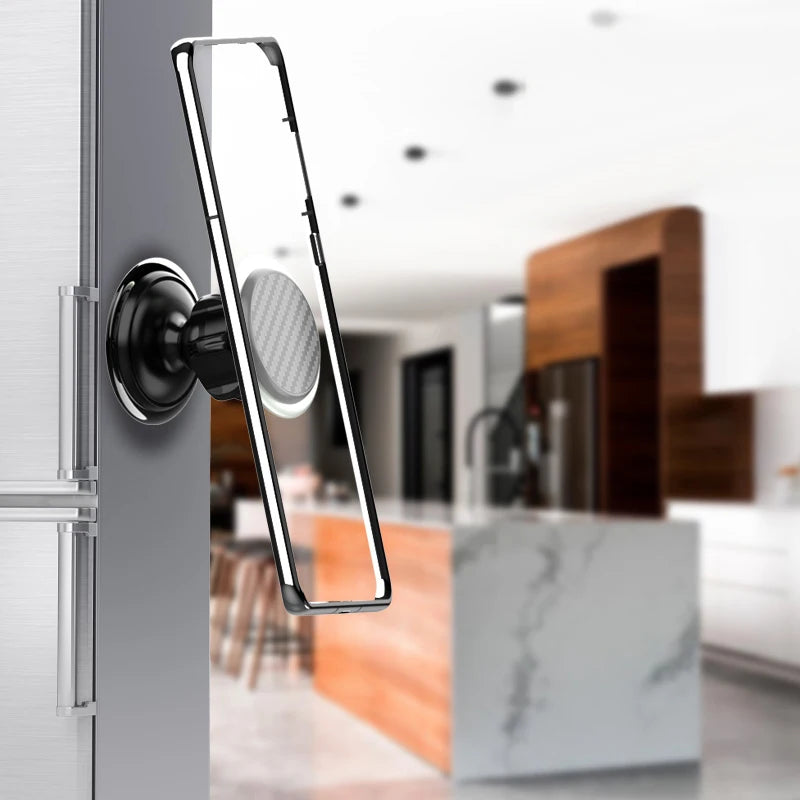 Magnetic Phone Holder for Gym with Dual-Sided N52 Super Magnets Strong Magnetic Gym Accessories Attaches to Metal Surface