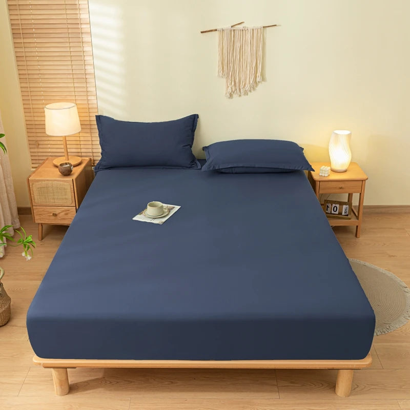 1 Piece of Solid Color Matte Bed Sheet, Solid Color Bed Cover for Bedroom, Bedding ( Excluding Pillowcases) 140/150/160/180/200