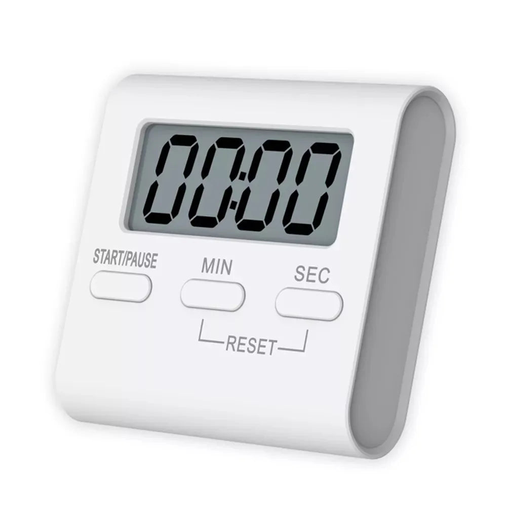Magnetic Kitchen Gadget Digital Kitchen Timer - LCD Manual Countdown Cooking Timer Mechanical Digital Timer for Cooking