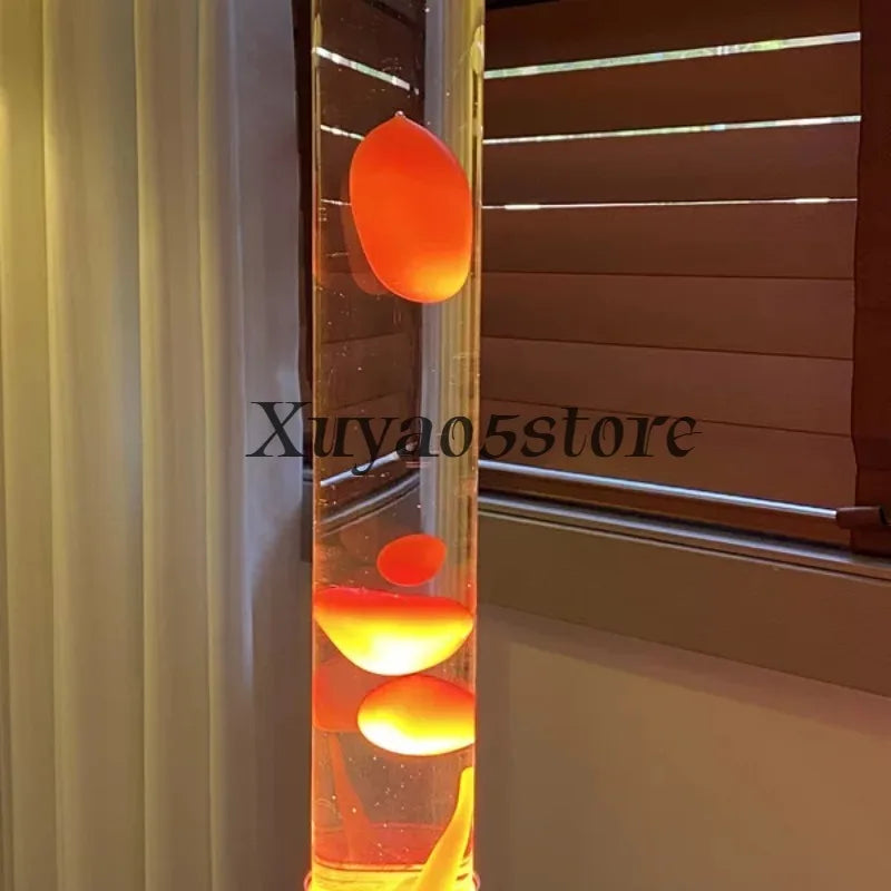 Lava Lamp, Creative Floor Lamp for Indoor Lighting Decor, Ideal Mood Lighting Ornament