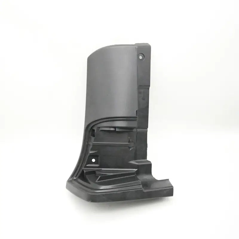 Moulure de bas de caisse latéral en plastique noir pour la garniture d’aile de Porsche Cayenne 2007 à 2010, présentée depuis la face arrière.