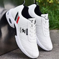 Men's leather sneakers Casual versatile shoes Outdoor non slip running footwear Fashion men's board shoes Zapatos Homme