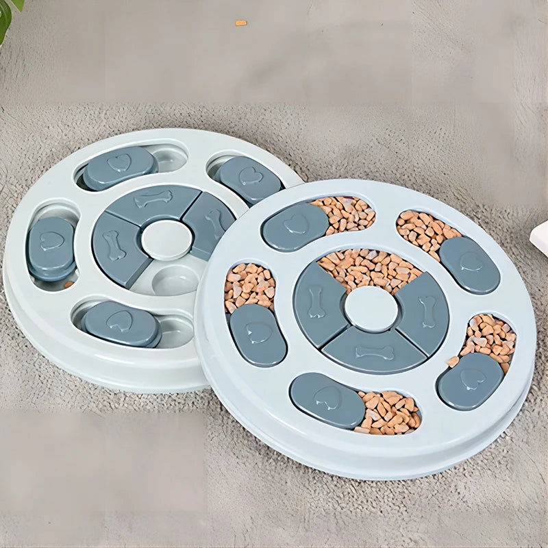 3A-Pet Feeder Dog Educational Toys Increase Puppy Intellectual Food Dispenser Interactive Educational Feeding Toys