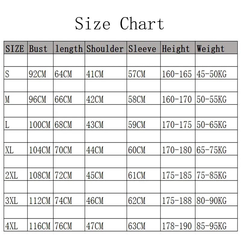 Größentabelle für den Herren-V-Ausschnitt-Strickpullover mit Maßangaben in Zentimetern über die Größen S bis 4XL.