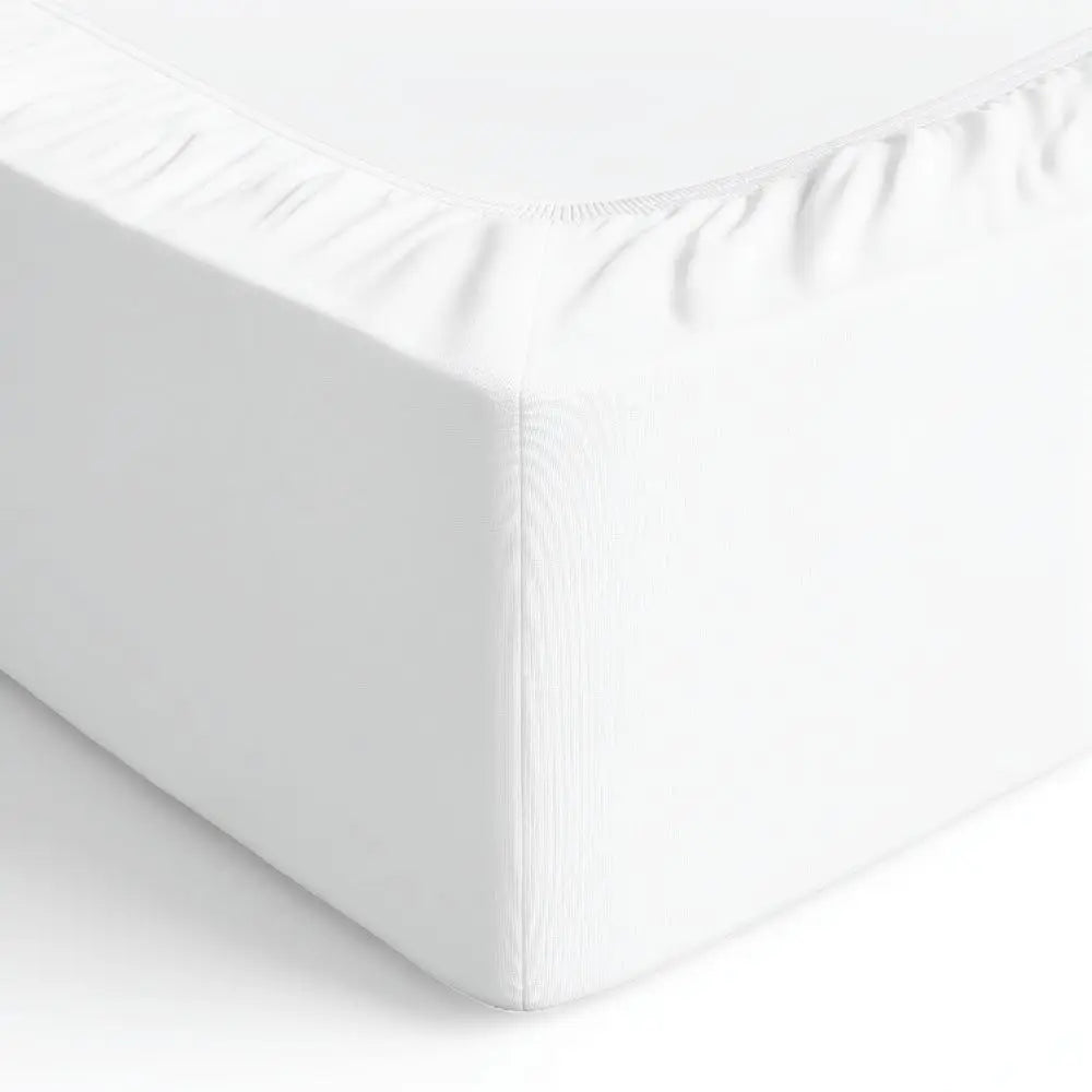 Soft Cotton Bedding Set Fitted Sheet With Pillowcases Bedroom Textile Supplies Solid Color Bedspread For Full Queen Size