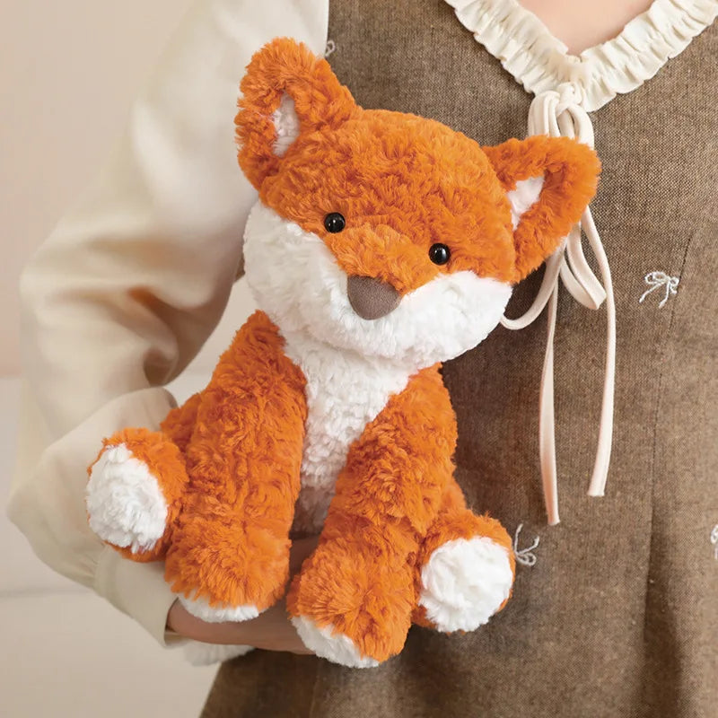 Animal Plush Toys Lion Koala Elephant Fox Sheep Reindeer Bear Stuffed Doll Toys Hobbies Collection Home Decor Toys Birthday Gift