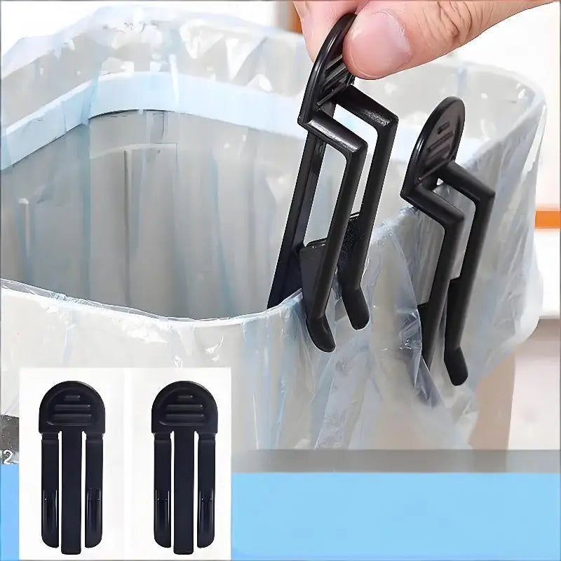 Kitchen Organization Essential - Durable Garbage Bag Clips - Perfect for Keeping Trash Bins Tidy & Secure