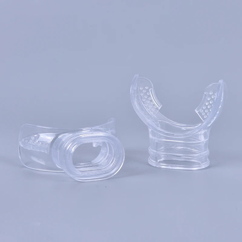 1PC Silicone Soft Scuba Diving Snorkel Mouthpiece Bite Regulator Non-toxic Equipment Swimming Accessories