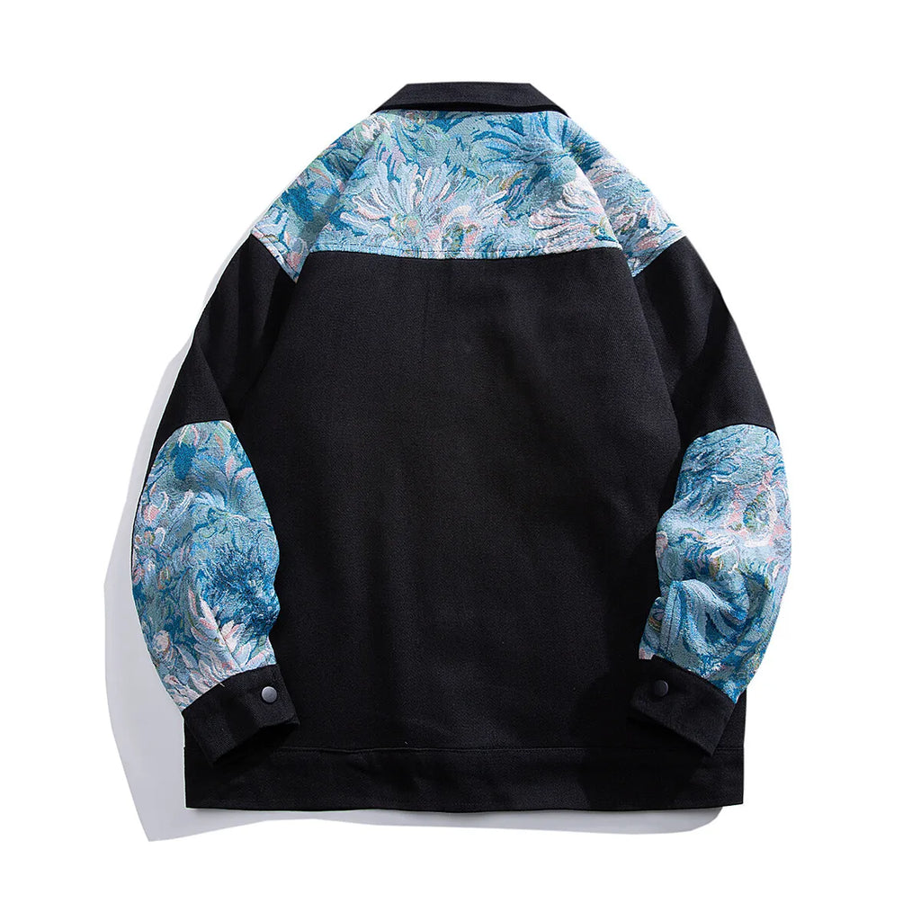 Mens Streetwear Jacket Men Woman Embroidered Jacket Male Outwear Loose Coat Original High Quality Fashion Bomber Jackets