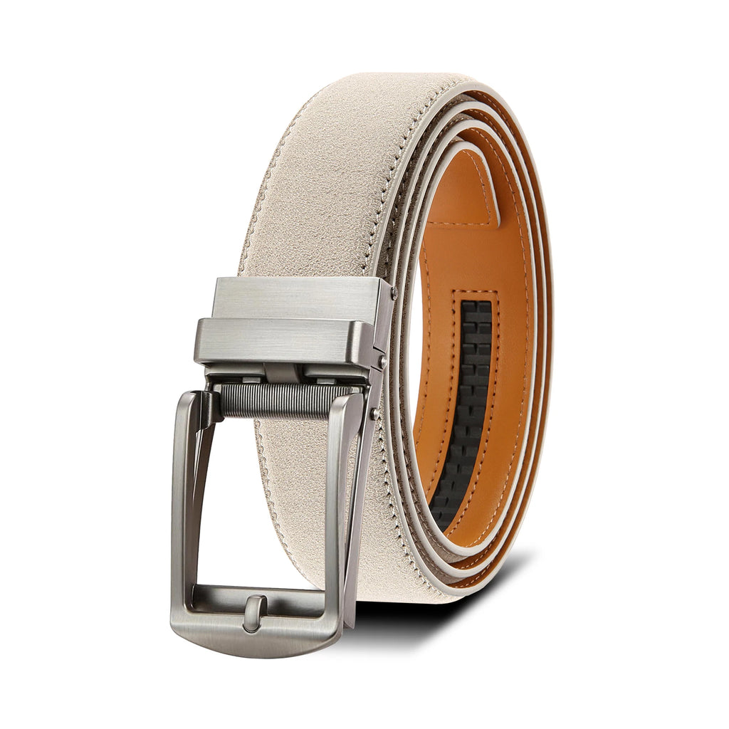 Men Belt Metal Luxury Brand Automatic Buckle Leather High Quality Belts for Men Business Work Casual Strap