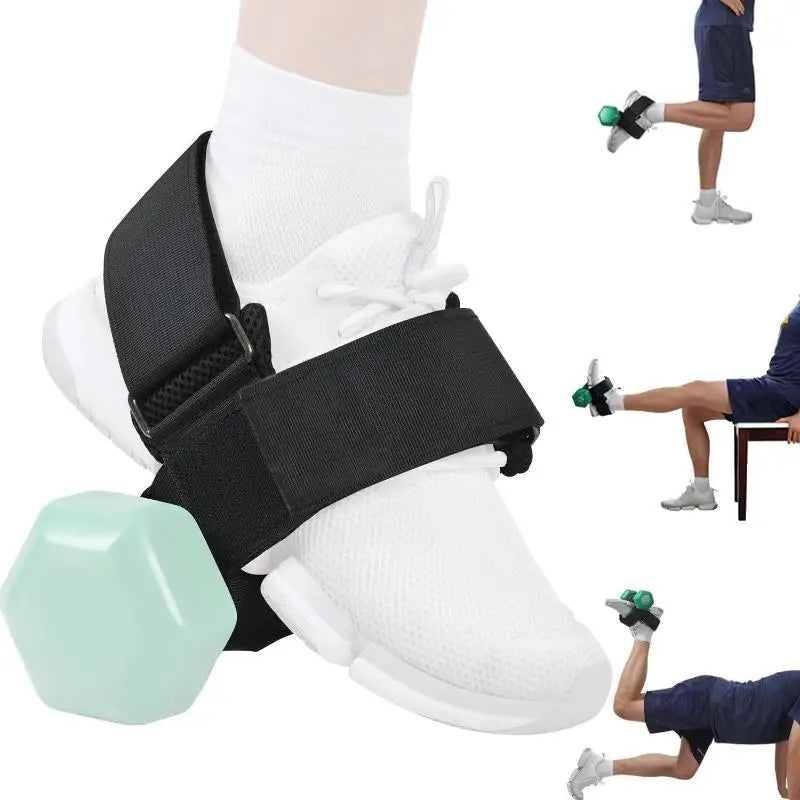 New-Dumbbell Foot Attachment Tibialis Trainer Adjustable Ankle Weights Leg Workouts Extensions Home Gym Shaping Equipment