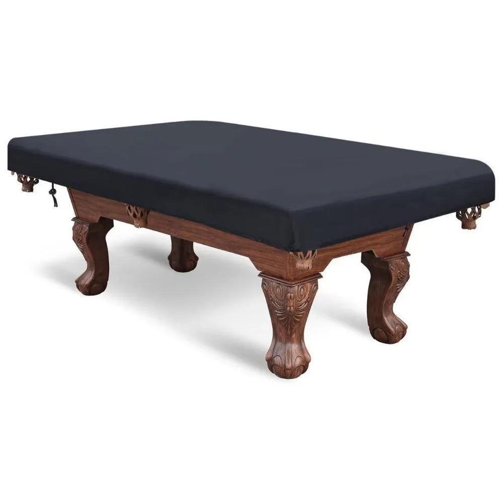 210D Billiards Table Dust Cover 7FT/8FT/9FT Waterproof Pool Table Cover Oxford Cloth Dustproof Furniture Protection