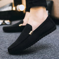 Men Casual Shoes Canvas Slip On Fashion Loafers for Male Luxury Dress Driving Shoes Formal Wedding Party Flats Plus Size