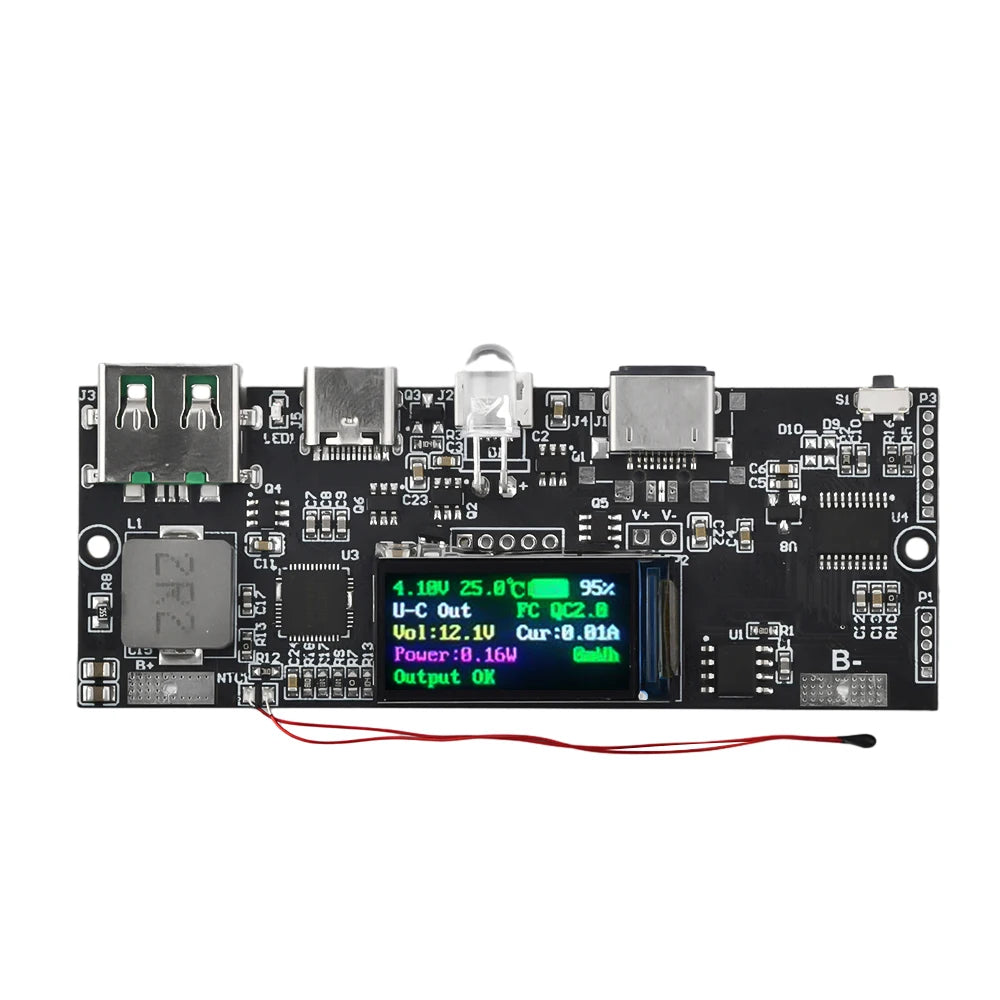 22.5W Fast Charging Wireless Charger Module Support SCP VOOC High Current Output Type-A USB QC PD PPS Protocols