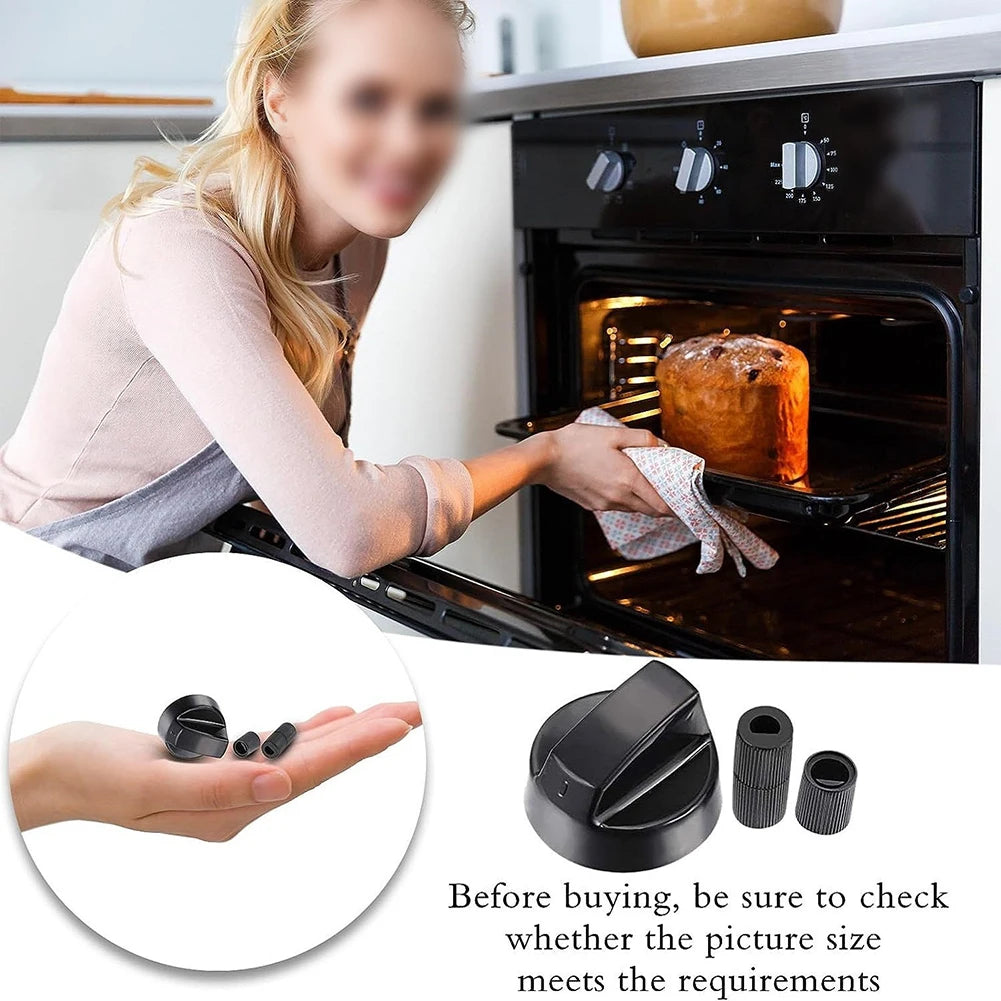 12 PCS Versatile Kitchen Appliance Control Knobs Set with Adapters for Stoves And Ovens - Easy Replacement Dial Controls