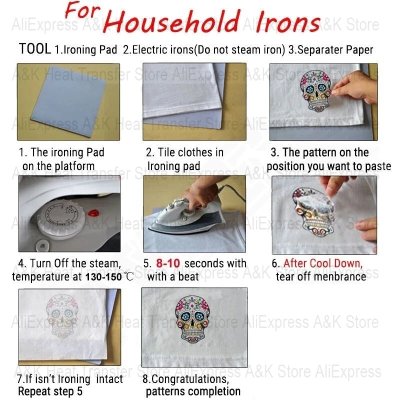 Father's Day Patches For Clothes DIY For Bonus Dad Father Thermo Stickers T-Shirt Heat Transfer Mom Baby Parches Iron Transfer