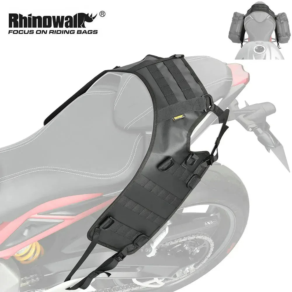 Rhinowalk Motorcycle Saddle Bag Mounting Base Motorcycle Universal Saddle Base Tail Luggage System Motocross Accessories