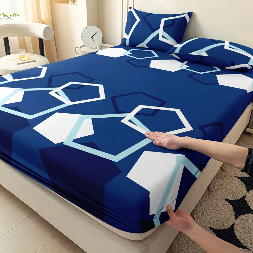 Soft Skin-Friendly Breathable Bedding Set for Guest Room Bedroom - Bed Cover And Pillowcase Combination