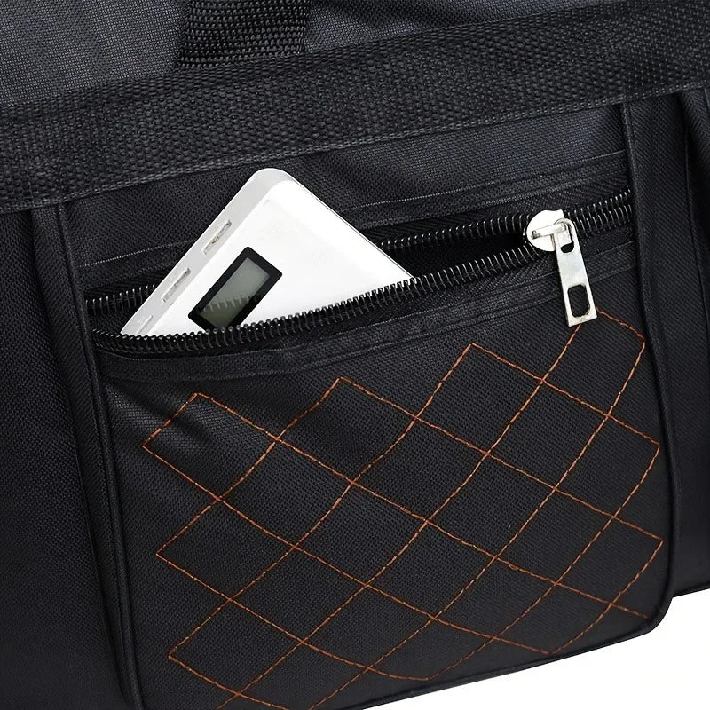 Large Capacity Travel Duffel Bag, Casual Style, Multiple Compartments & Pockets, Perfect for Short Trips, Sports Travel Bag