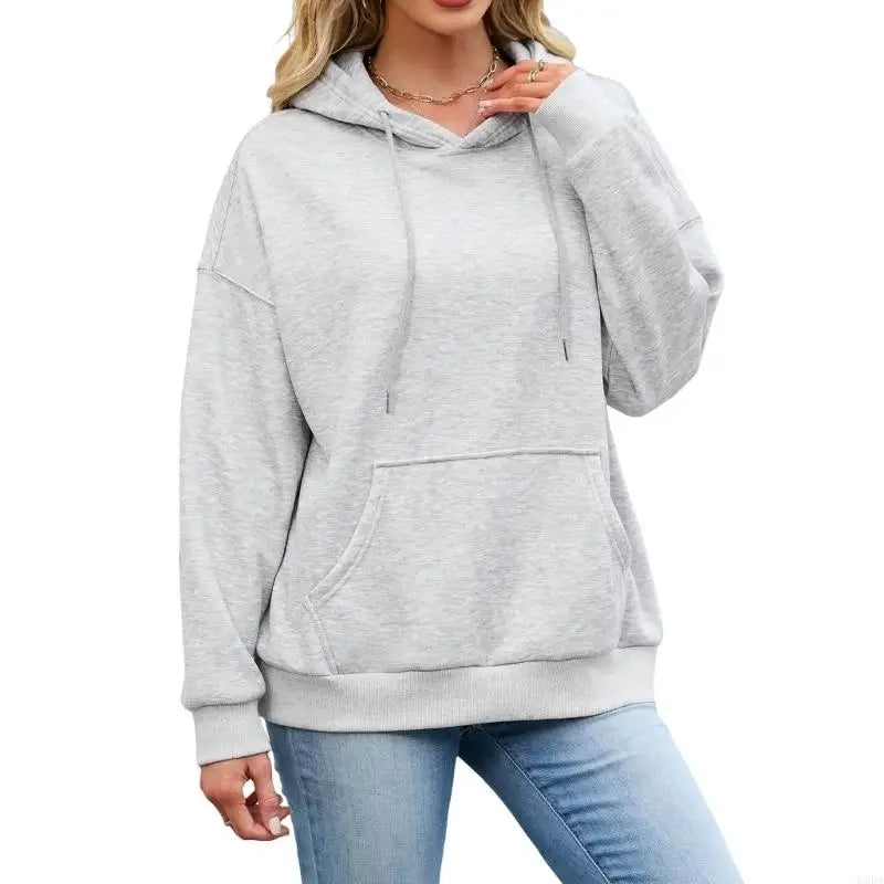 Womens Oversized Hoodies Pullover Sweatshirts Casual Clothes 6XDA