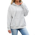 Womens Oversized Hoodies Pullover Sweatshirts Casual Clothes 6XDA