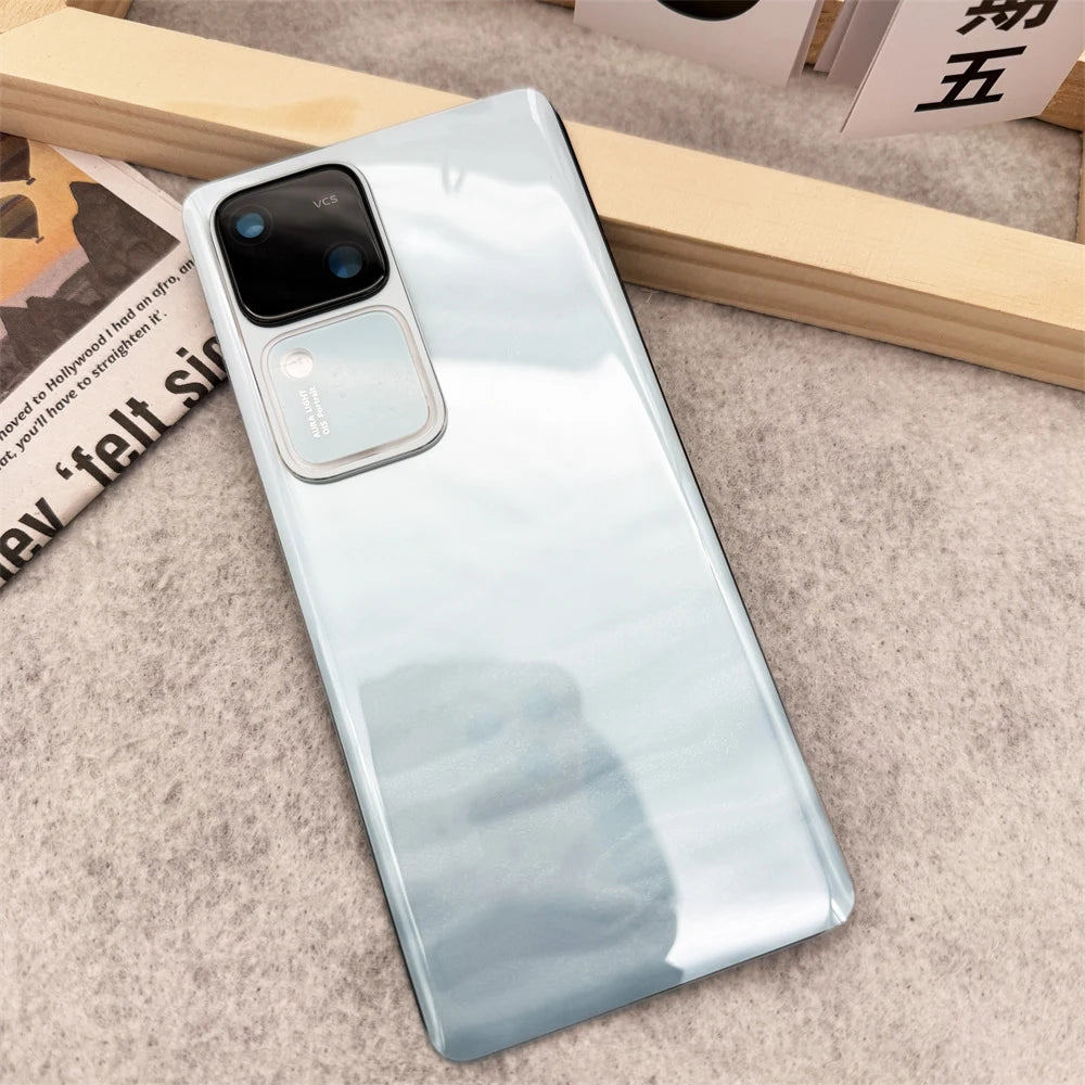 Back Glass Cover For Vivo V30/V30Pro S18/S18Pro Battery Cover Rear Panel Door Housing Case Replacement Parts With Camera Lens