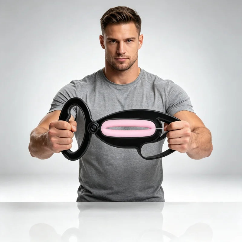 Reusable Male Silicone Exercise Massage Clip Trainer Stretching Amplification Home Fitness Exercise Equipment Massage Relaxation