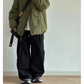 Cargo Pants Casual Sports Gym Hermers Man Men Clothing Tracksuit Striped Pants Men's Brand Copy Clothes Pleated Sweatpants Y2k