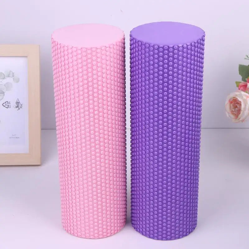 Diameter 10cm 30cm Yoga Roller Round EVA Foam Cylinder Roller For Pilates Exercise Enhanced Home Workouts