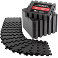Gym floor set 18 pieces 32x32x1cm - fitness puzzle mat for floor - protective carpet at home Fitness Equipment Accessories