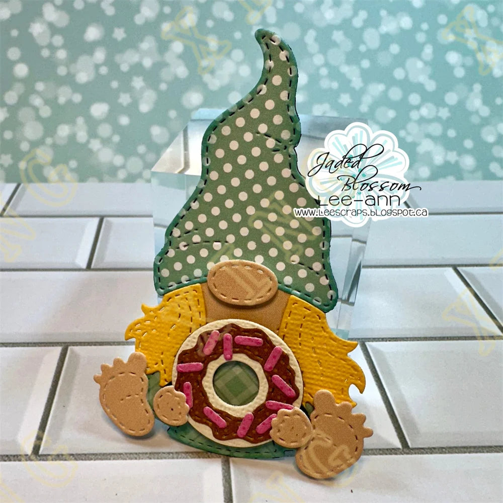 Valentine's Day Love Mail Add Ons Gnome Crossing New Metal Cutting Dies Stamps Scrapbook Diary Decoration Embossing Cut Dies