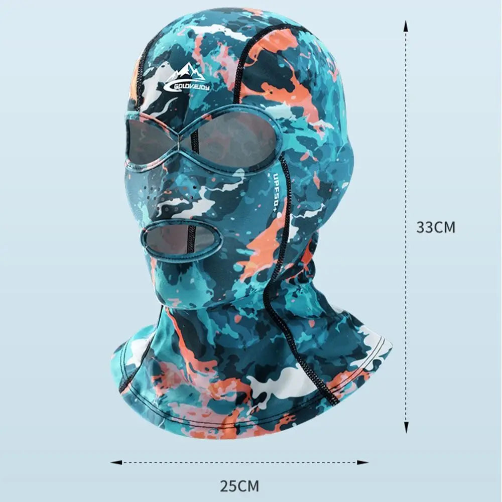 New Polyester Sunscreen headgear Spandex Swimming Accessories Swimming Cap Beach Swimming Mask