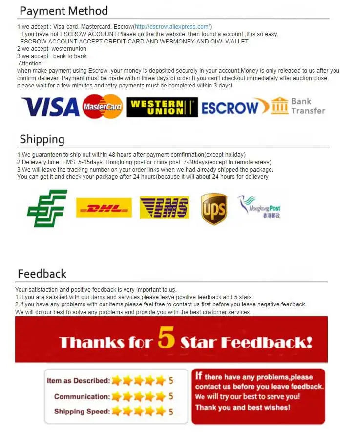 L’image affiche des informations relatives au paiement, à l’expédition et aux retours pour un vendeur en ligne du boîtier arrière de remplacement de la batterie Cubot P80.