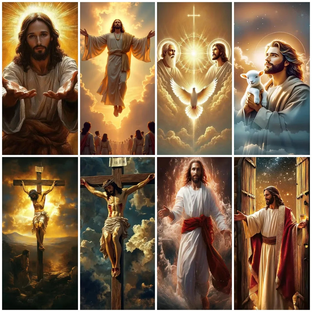 Easter Christian Jesus Theme Party Decoration Backdrop Christ Cross Door Cover Religious Front Porch Background Photography Prop