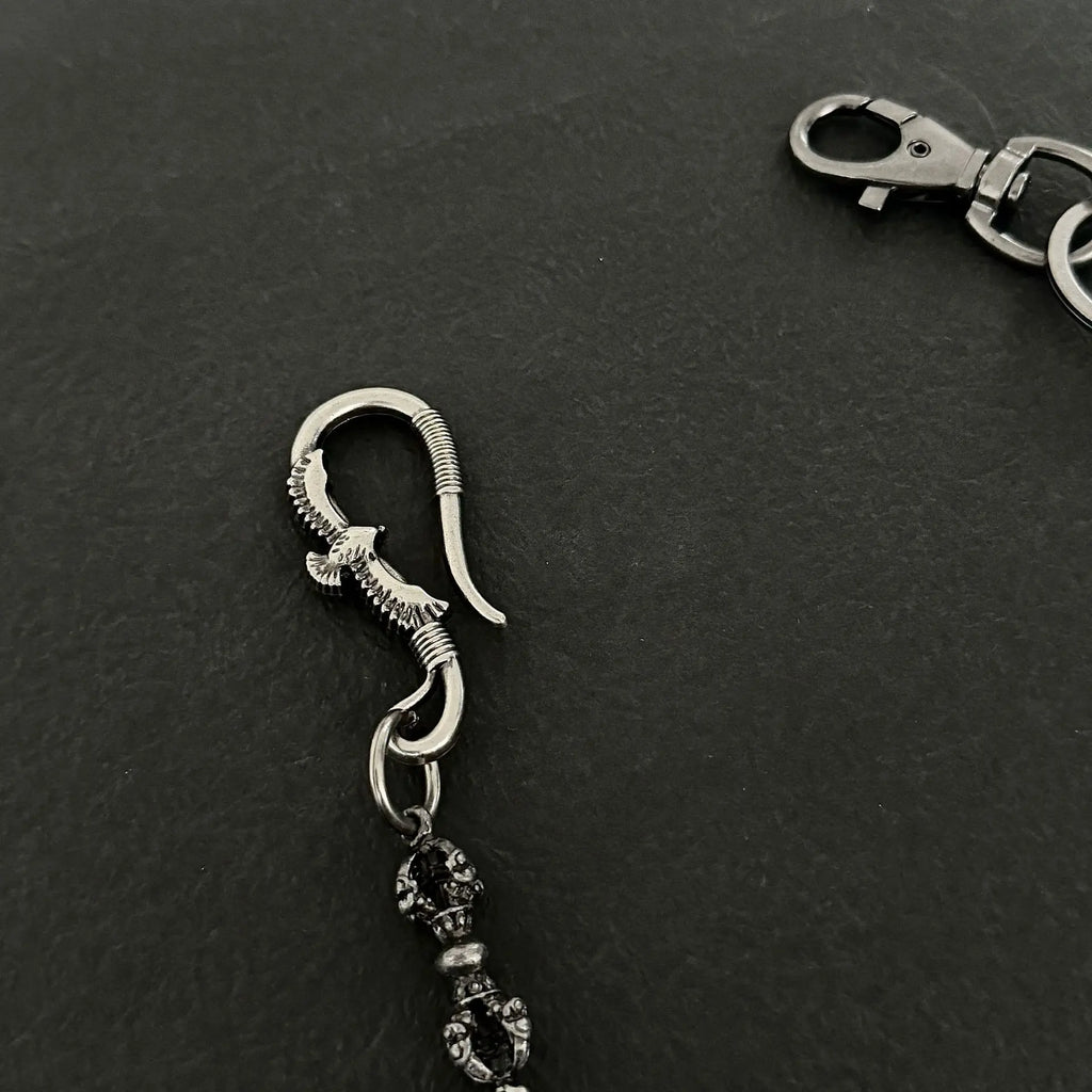 Trouser Chains for Men Pants Chain Jean Belt Biker Wallet Chain Eagle Charm for Men Hip Hop Punk Heavy Goth Accessories