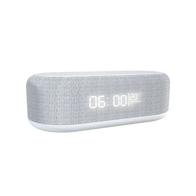 Wireless Charger Pad Phone Alarm Bedroom Lamp Night Light Desktop Clock Thermometer For iPhone 17 16 15 14 13 Fast Charging Dock