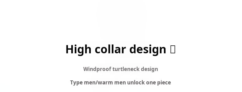 Windfester Rollkragen mit hohem Kragen und gestreiftem Design für Herren, mit elegantem warmem Einteilungs-Strickwaren-Design für den Winter.