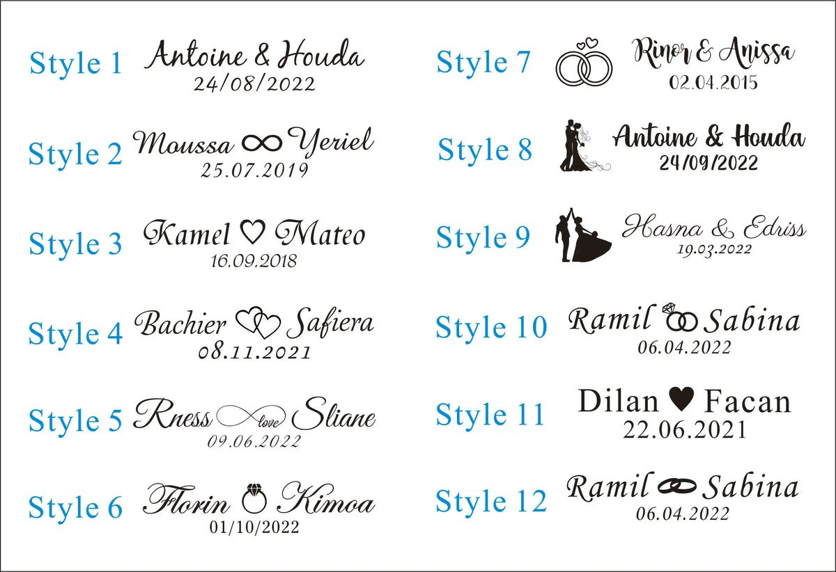 Personalised Wedding Hanger Custom Wedding Dress Hanger Bridal Hanger Engraved Names and Date Wooden Hanger Bridal Shower Gifts