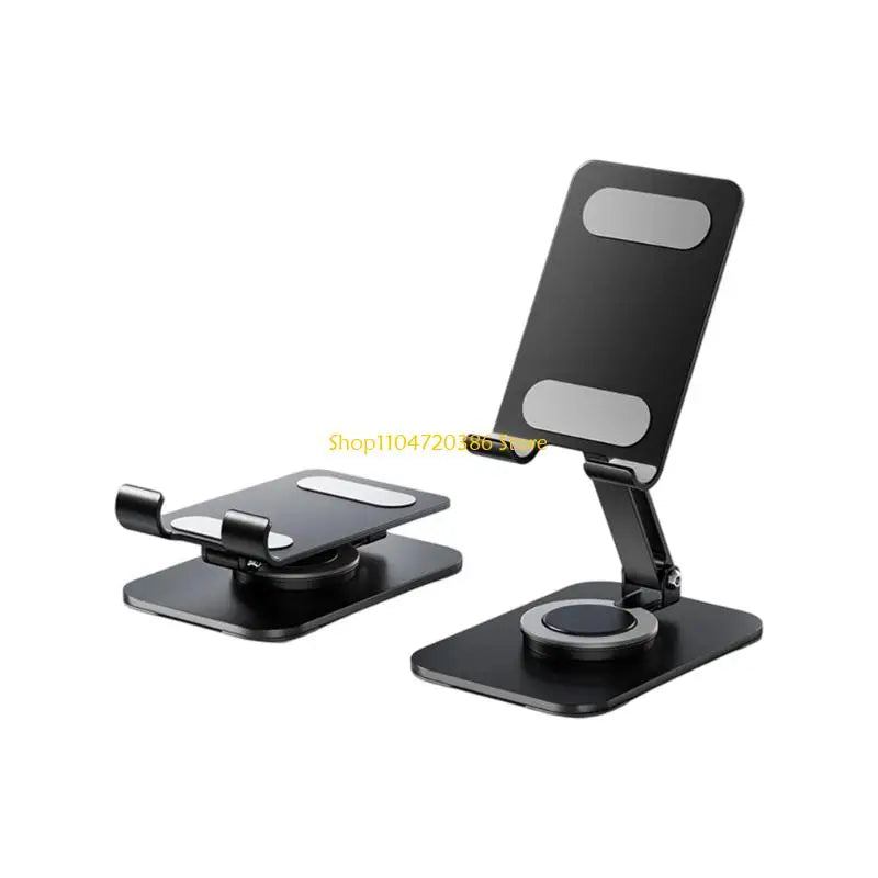 Foldable Tablet Phone Stand For iPad Pro iPhone Xiaomi Tablet Support 360°Rotatable Aluminum Stand Laptop Stand Tablet Holder