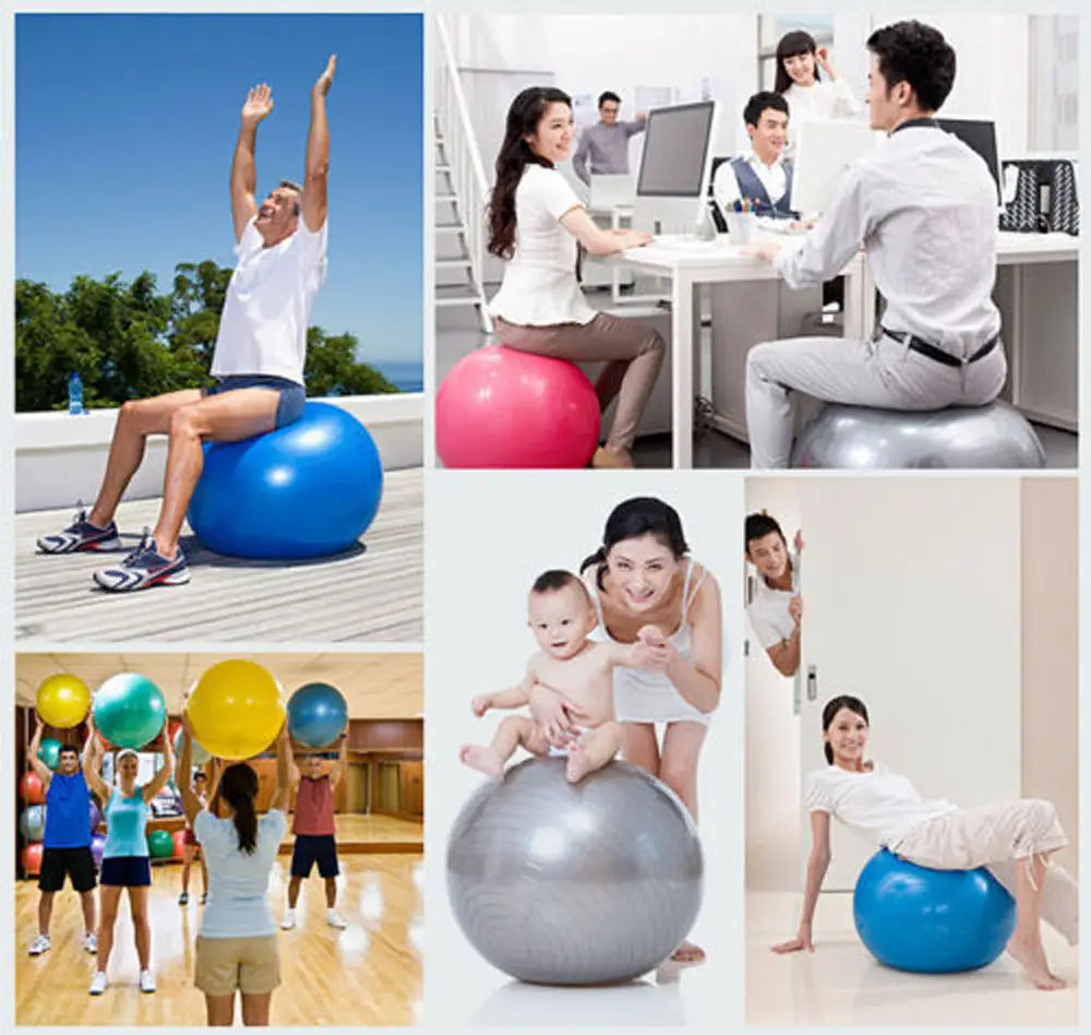 20CM New Yoga Pilates Ball Exercise Gymnastic Fitness Balance Gym Core Indoor Training Mini Balls Small Therapy Improves