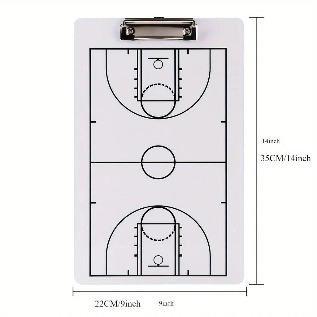 Basketball Coach Clipboard, Tactical Board, School Sports Training Coach Equipment, Basketball Board