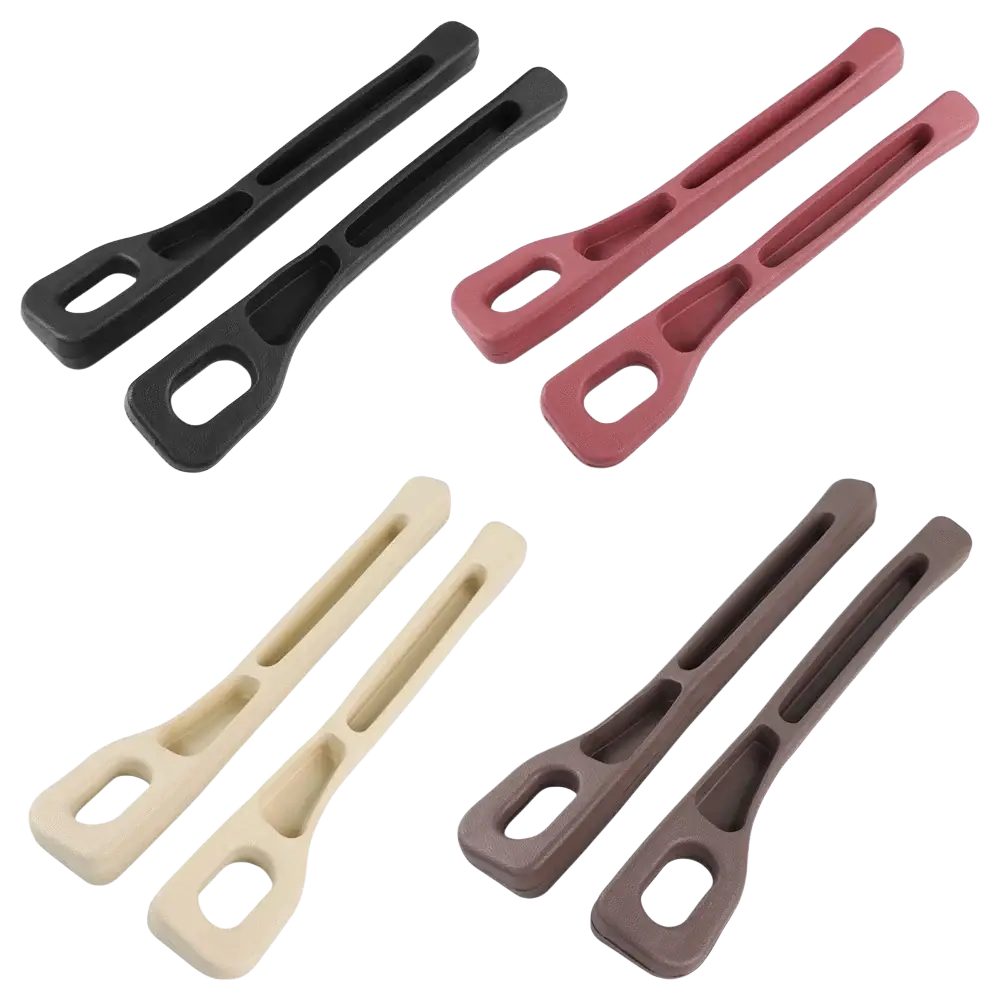 Black red beige and brown silicone strap handles for mercedes-benz class amg glc ml slk car seat gap filler plug strip