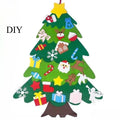 DIY Christmas Trees, Wall-mounted Christmas Tree Decorations, Removable Ornaments, Festive Craft Door Hangings, and Home Decor