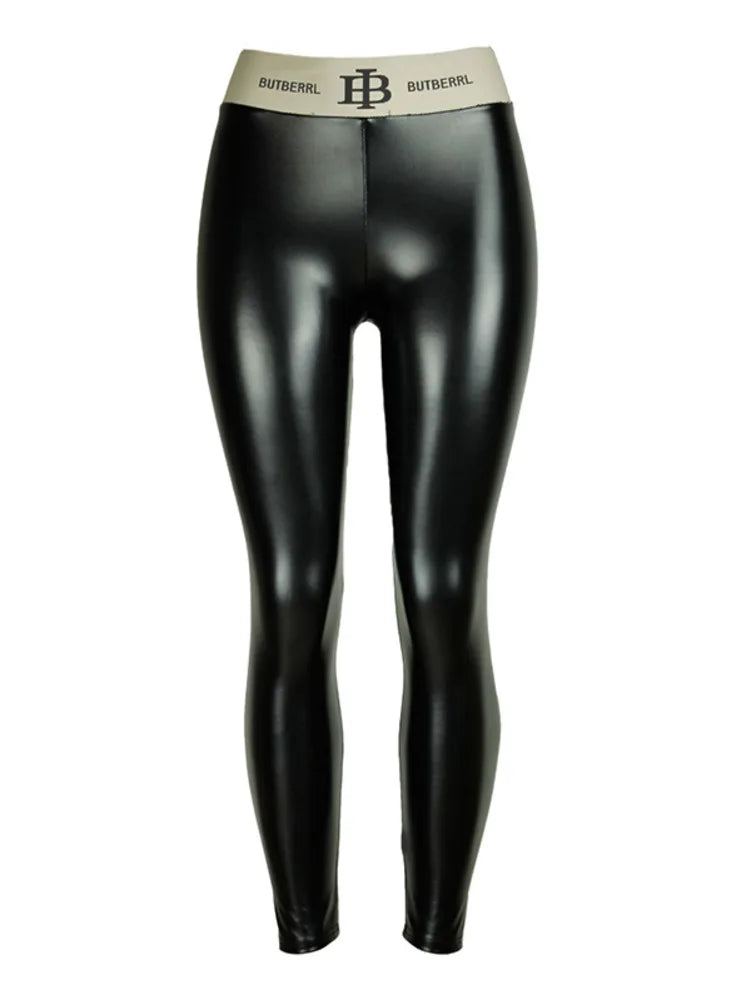 Women's Clothing Fashion Wrap Solid Color Sports Leggings High Waist for Women Seamless Slim Tights Fitness Yoga Black leggings