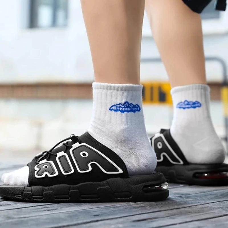 Men's Slippers Beach and Indoor New Brand Anti-Slip Ultra-Soft Lightweight Quick-Drying Fashionable Large Size Sandals
