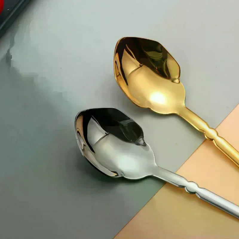 Stainless Steel Cutlery Sets Western Chopsticks Forks And Spoons Hotel Dinner Table Service French Wedding Decoration