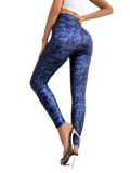 Women's Mid Waisted Casual Leggings Everyday Basic Comfy Tights for Work or Lounge, Soft Stretchy Pants