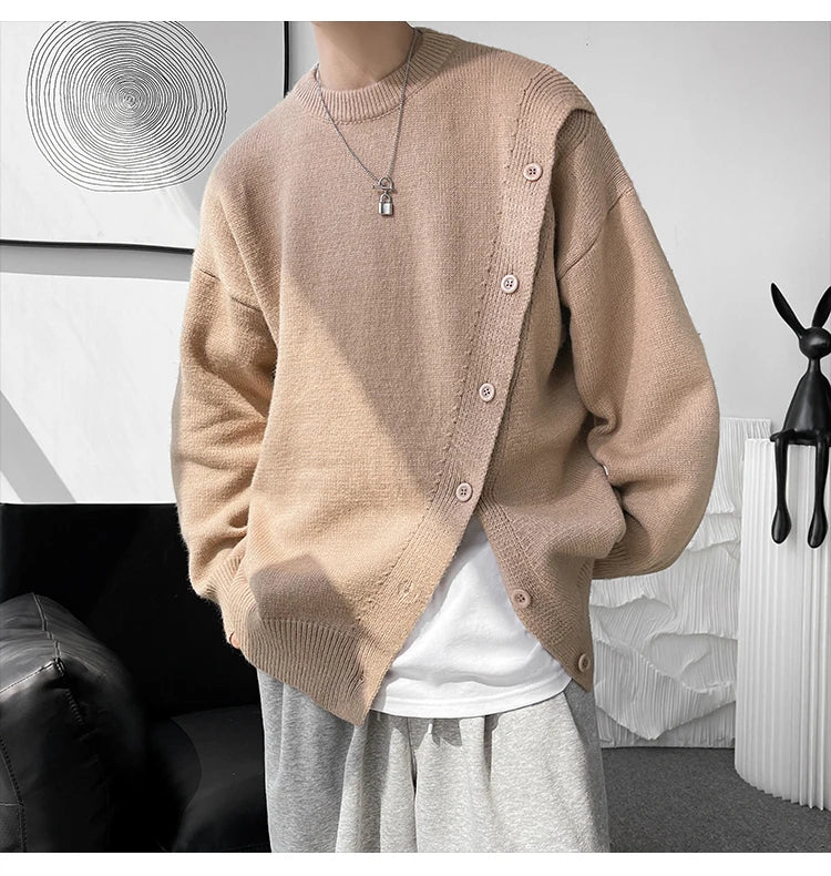 Individual design men's sweater Pullover Men Sweater 2024 Autumn Winter Jersey Hombre Jumper Pull Homme Hiver Knitted Sweaters